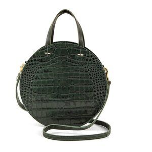 Clare V Bags Clare V Bag Green Croc Petit Alistair Bag Poshmark